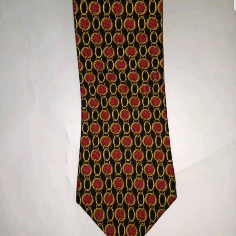 Brooks Brothers Chain Pattern  Neck Tie